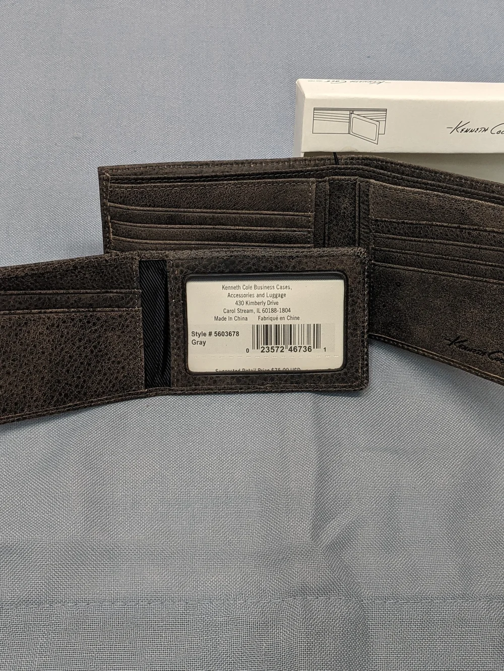 Brand New • Genuine Leather Wallet Duo • Kenneth Cole